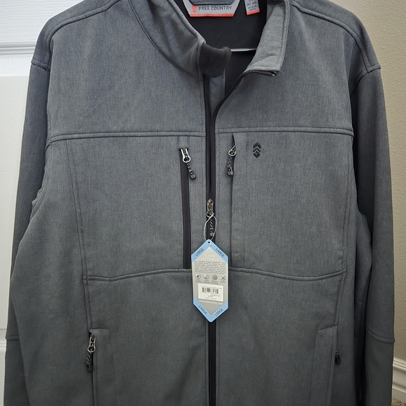 Free Country Men's Gray Jacket - Picture 1 of 4